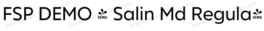 FSP DEMO - Salin Md Regula字体转换